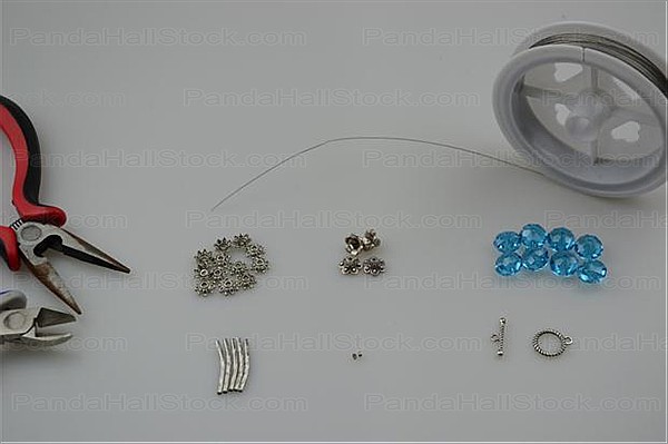 Tools needed in bracelet making instructions